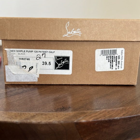 Authentic Christian Louboutin New Simple Pump 120 Patent Calf - Picture 6 of 6